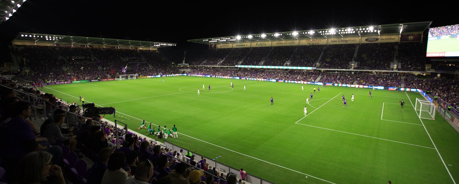 Seat view from Upper Sideline