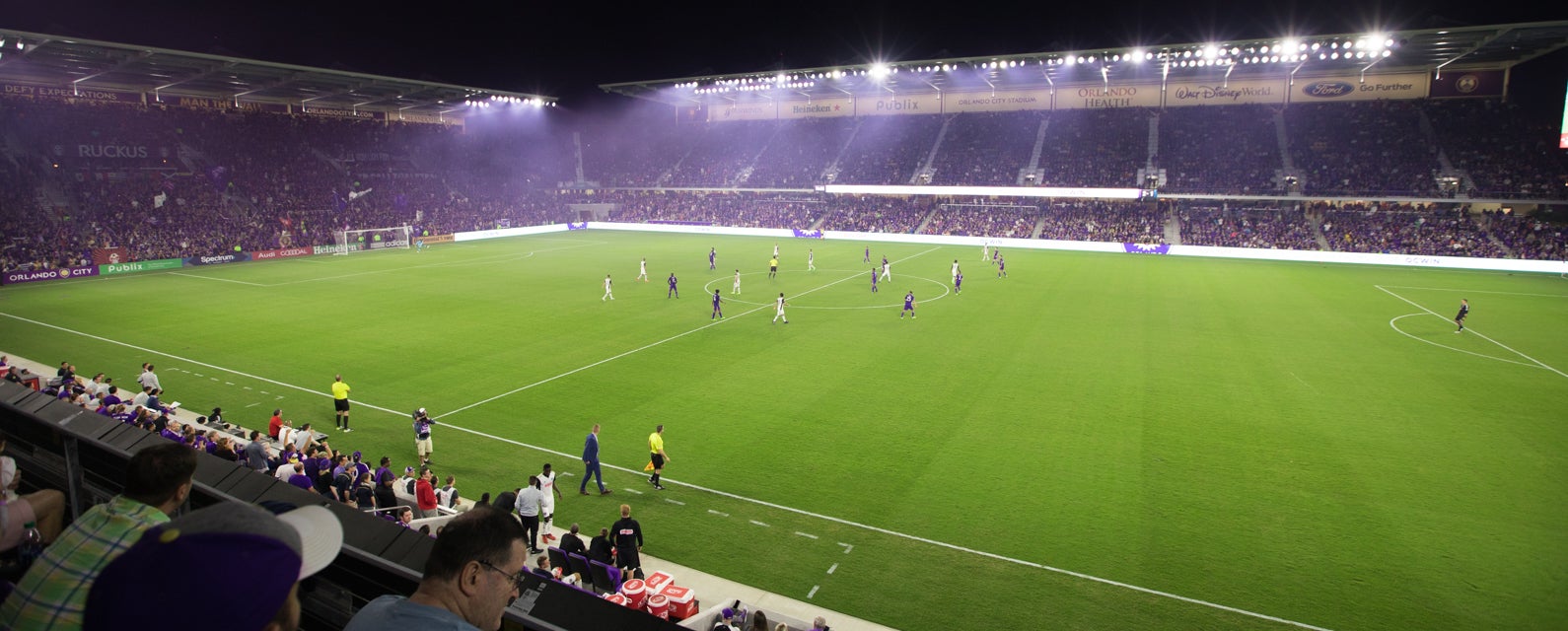 Seat view from Upper Sideline