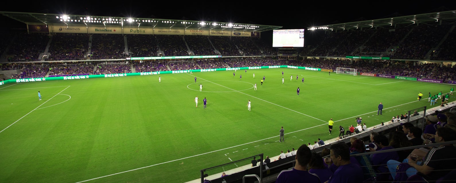 Seat view from Upper Sideline
