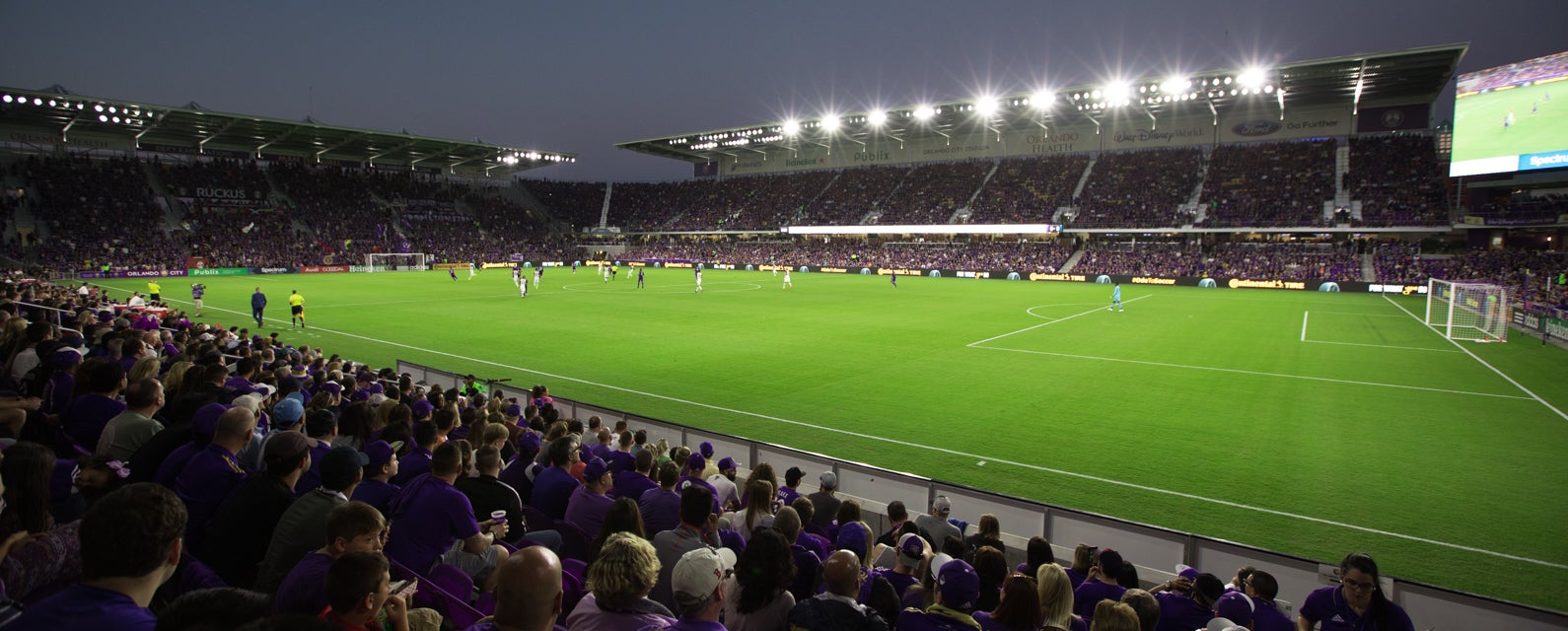 Seat view from Sideline