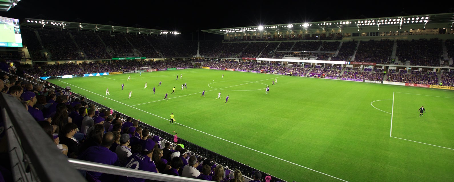 Seat view from Upper Sideline