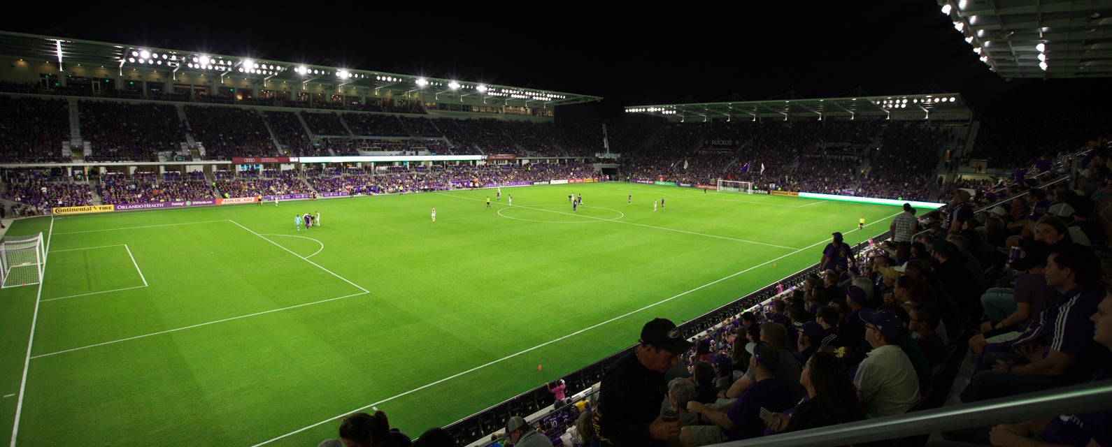 Seat view from Upper Sideline