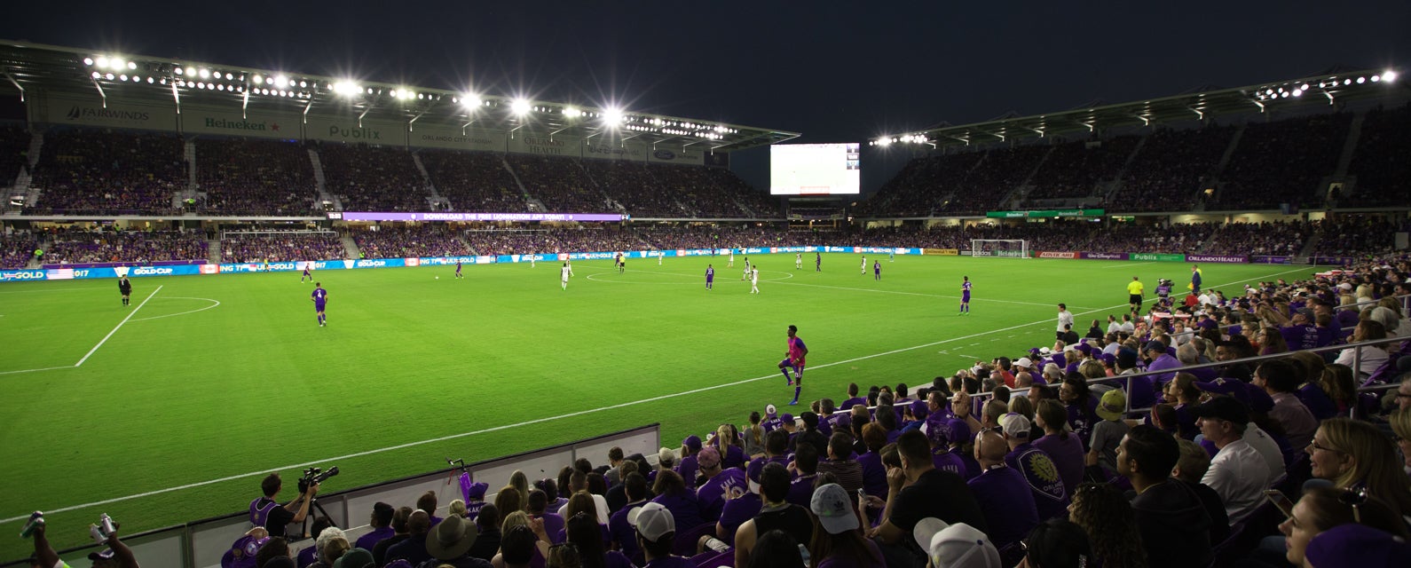 Seat view from Sideline