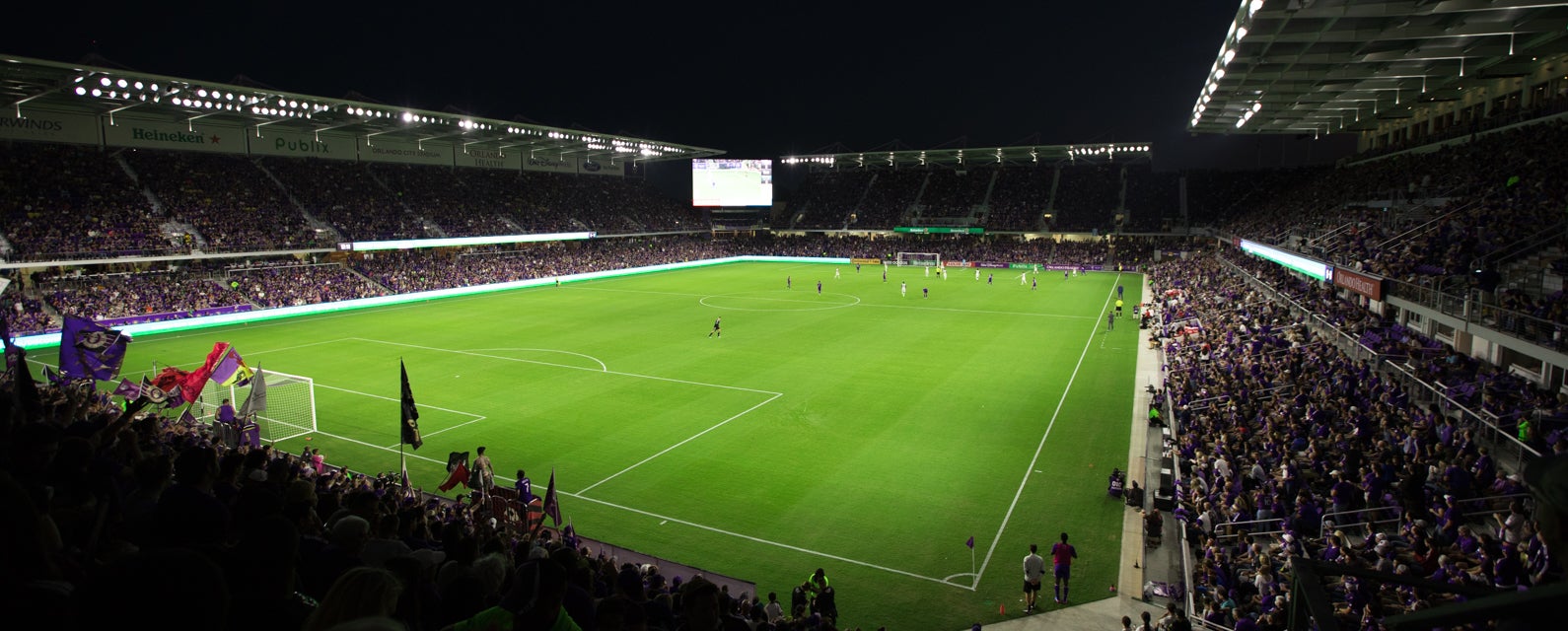 Seat view from Supporters Gen Adm