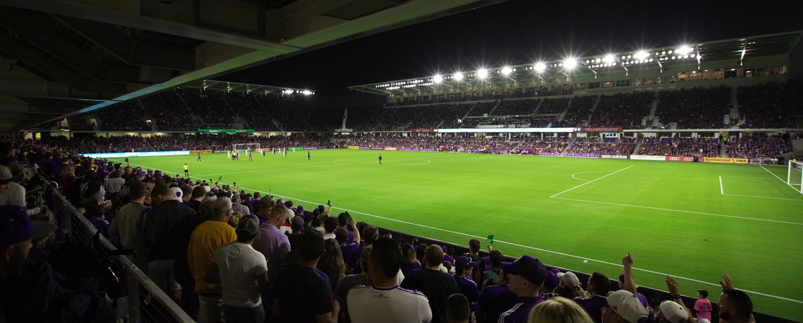 Seat view from Sideline
