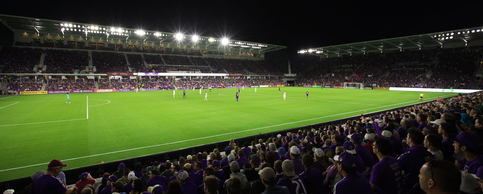Seat view from Sideline