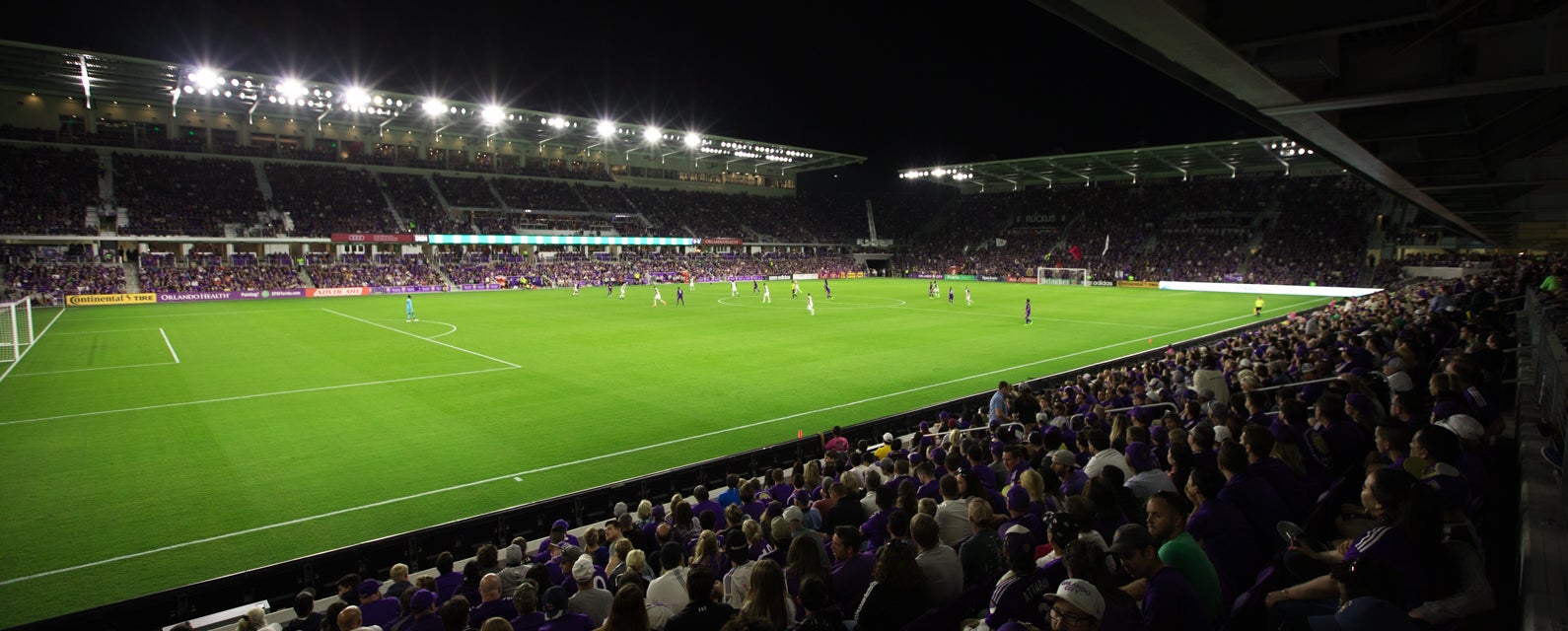 Seat view from Sideline