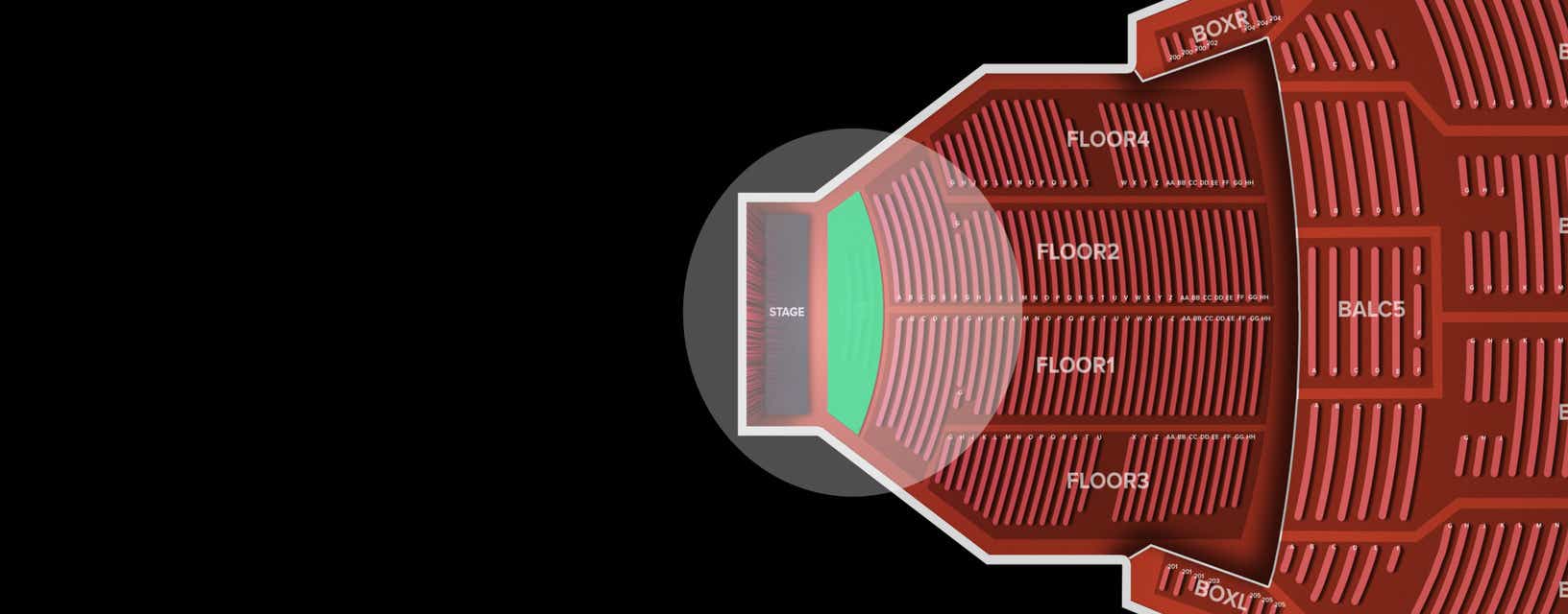 Seat view from Pit