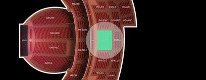 Seat view from Balcony Center