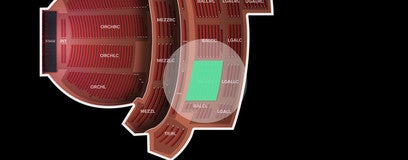 Seat view from Balcony Left Center