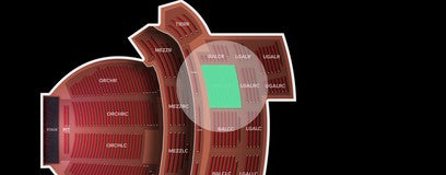 Seat view from Balcony Right Center