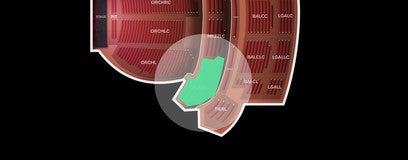 Seat view from Mezzanine Left