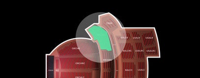 Seat view from Mezzanine Right