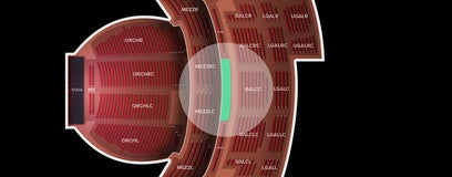 Seat view from Tier Center