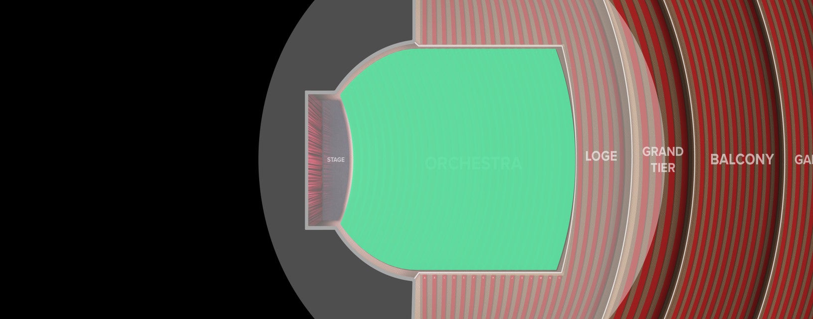 Seat view from Orchestra