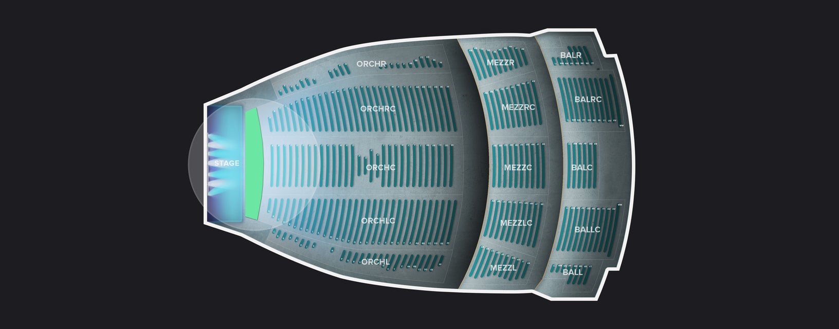 Seat view from Pit