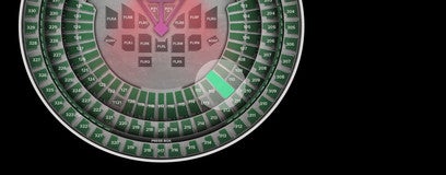 Seat view from MVP Infield