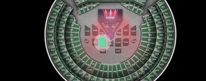 Seat view from