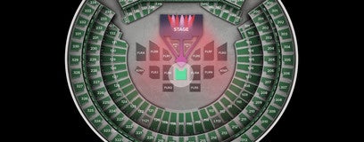 Seat view from