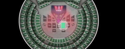 Seat view from