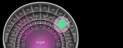 Seat view from Section