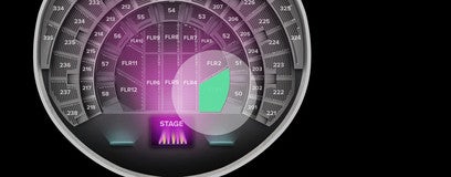 Seat view from Floor