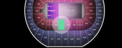 Seat view from Lower