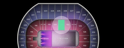 Seat view from Lower