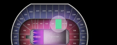 Seat view from Lower