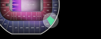 Seat view from Upper