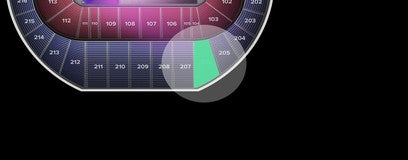 Seat view from Upper