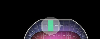 Seat view from Upper