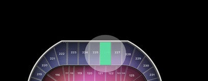 Seat view from Upper