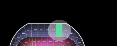Seat view from Upper