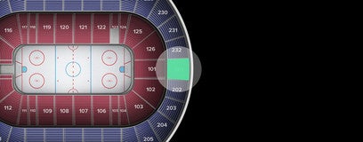 Seat view from Upper