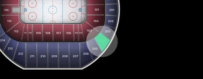 Seat view from Upper