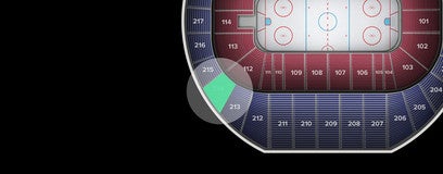 Seat view from Upper