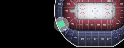 Seat view from Upper