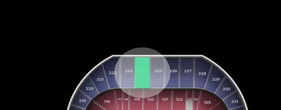 Seat view from Upper