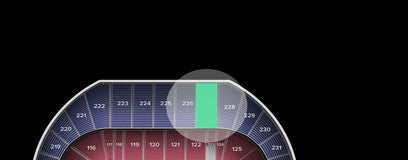 Seat view from Upper