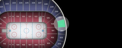 Seat view from Upper