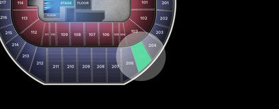 Seat view from Upper