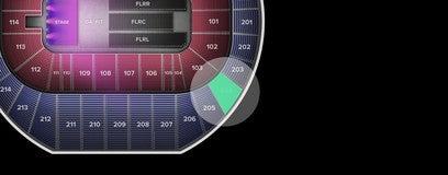 Seat view from Upper