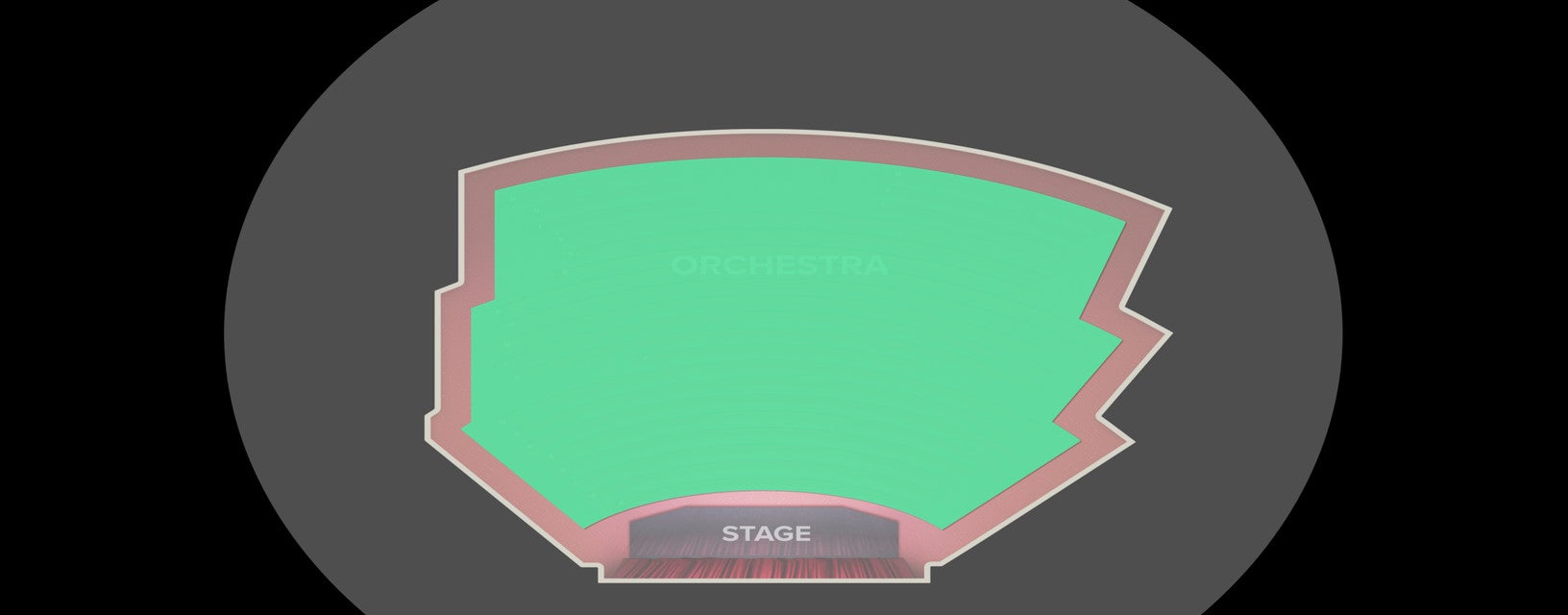 Seat view from Orchestra
