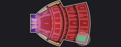 Seat view from Upper Mezz