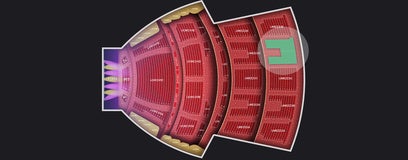 Seat view from Upper Mezz