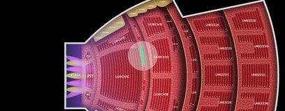 Seat view from Lower Orch