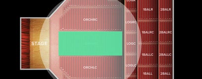 Seat view from Orchestra