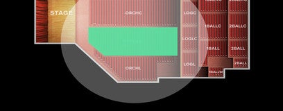 Seat view from Orchestra