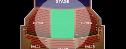 Seat view from Orchestra